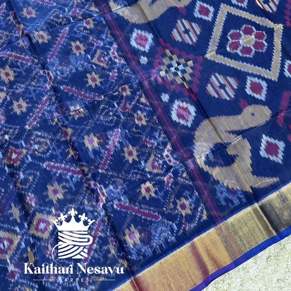 silk cotton handloom Pochampally saree