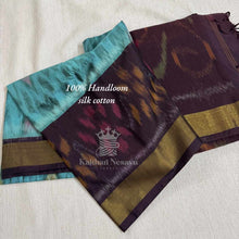 Pure Handloom Silk Cotton Saree – Pochampally Design | Lightweight Traditional Saree