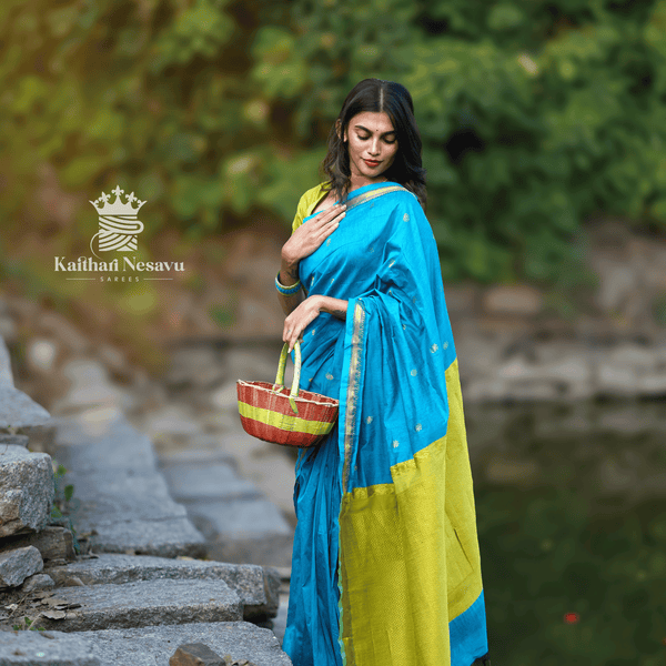 Kaithari Nesavu Presents: Thara – The Essence of Golden Glamour - Kaithari Nesavu Sarees