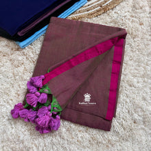 Buy Earthy-Brown Mul Cotton Kaithari Nesavu Saree – Premium Summer Cotton Wear for just Rs.950. 