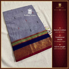 Festival Special Traditional Kanchi Cotton Saree – Pure Soft Cotton with Running Blouse – Kaithari Nesavu