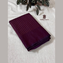 Checked Arani Silk Saree – Budget Friendly with Copper Zari