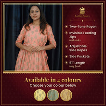 Trimester to Trendsetter: Stylish Maternity Frock – available in 4 colours