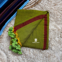 Mul Cotton Olive Green - Perfect for Summer and office wear