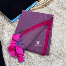 Order onion-pink Mul Cotton Kaithari Nesavu Saree Online – Elegant Cotton Saree for Summer, now for just Rs.950