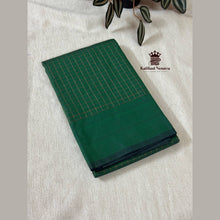 Checked Arani Silk Saree – Budget Friendly with Copper Zari
