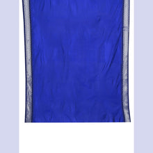 Signature Sneha Series Pepsi blue saree with rich zari finish