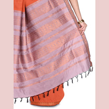 Copper Radiance: Raaga Saree for Festive Occasions