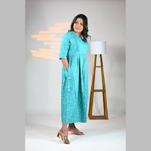 Rayon Floral Print Maternity Feeding Dress Material | Both Side Feeding | Sizes M–XXL