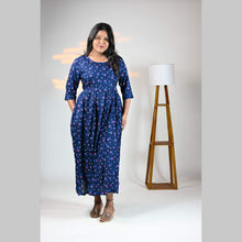 Rayon Floral Print Maternity Feeding Dress Material | Both Side Feeding | Sizes M–XXL