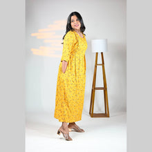 Rayon Floral Print Maternity Feeding Dress Material | Both Side Feeding | Sizes M–XXL