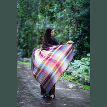 Rainbow Shade Mul Cotton Saree – 120 Count | Lightweight | 5.5 M | No Blouse | With Tassels