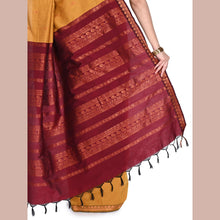 Copper Radiance: Raaga Saree for Festive Occasions