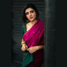 Copper Radiance: Raaga Saree for Festive Occasions