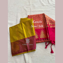 Kanchi Semi-Silk Sarees for Diwali | Kaithari Nesavu