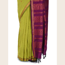 Copper Radiance: Raaga Saree for Festive Occasions
