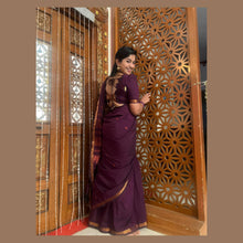Copper Radiance: Raaga Saree for Festive Occasions