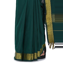 Nayanthara-Inspired Violet Colour Saree by Kaithari Nesavu – Handloom Elegance