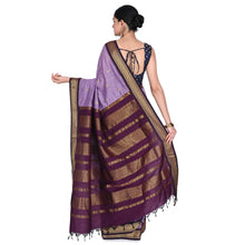 Timeless Tradition: Sundari Semi Handloom Gold Zari Cotton Saree