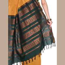 Copper Radiance: Raaga Saree for Festive Occasions