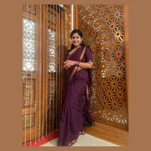 Copper Radiance: Raaga Saree for Festive Occasions