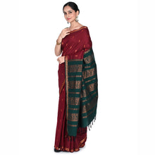 Copper Radiance: Raaga Saree for Festive Occasions