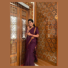 Copper Radiance: Raaga Saree for Festive Occasions