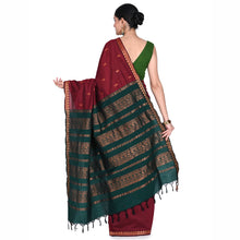 Copper Radiance: Raaga Saree for Festive Occasions
