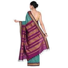 Timeless Tradition: Sundari Semi Handloom Gold Zari Cotton Saree