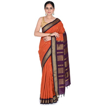 Timeless Tradition: Sundari Semi Handloom Gold Zari Cotton Saree