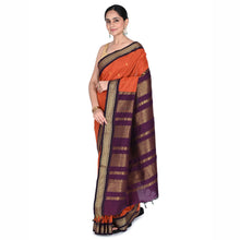 Timeless Tradition: Sundari Semi Handloom Gold Zari Cotton Saree