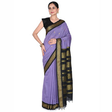 Timeless Tradition: Sundari Semi Handloom Gold Zari Cotton Saree