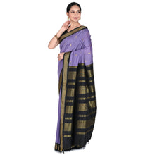 Timeless Tradition: Sundari Semi Handloom Gold Zari Cotton Saree