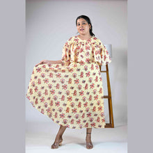 Georgette Floral Print Maternity Feeding Dress | Hidden Zip