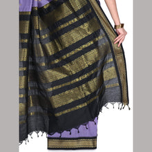 Timeless Tradition: Sundari Semi Handloom Gold Zari Cotton Saree