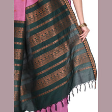 Copper Radiance: Raaga Saree for Festive Occasions