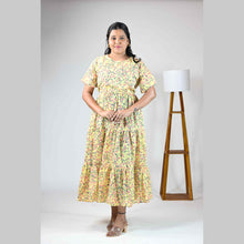 Georgette 3-Layer Maternity Feeding Dress