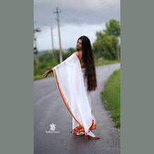 Onam Kerala Special 120 Count Mul Cotton Saree