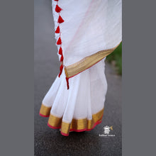 Onam Kerala Special 120 Count Mul Cotton Saree