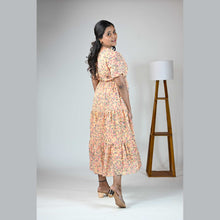 Georgette 3-Layer Maternity Feeding Dress
