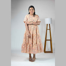 Georgette 3-Layer Maternity Feeding Dress