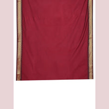Timeless Tradition: Sundari Semi Handloom Gold Zari Cotton Saree