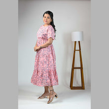Georgette 3-Layer Maternity Feeding Dress