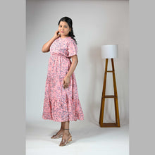 Georgette 3-Layer Maternity Feeding Dress
