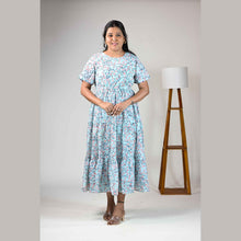 Georgette 3-Layer Maternity Feeding Dress