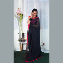 Mul Cotton Saree with Golden Lines – Festive Collection