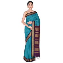 Sundari: Festival Finesse - Gold Zari Semi Handloom Pure Cotton