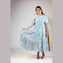 Georgette 3-Layer Maternity Feeding Dress