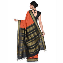 Sundari: Festival Finesse - Gold Zari Semi Handloom Pure Cotton