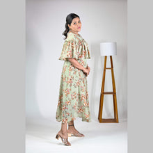 Georgette Floral Print Maternity Feeding Dress | Hidden Zip